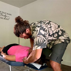 Chiropractor Ewa Beach HI Brenden Calio Adjusting